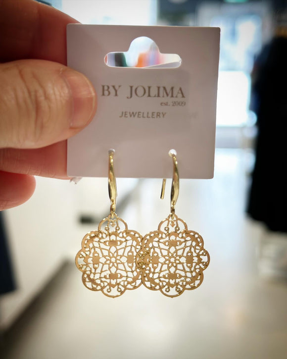 Spin minidrop earring, by Jolima