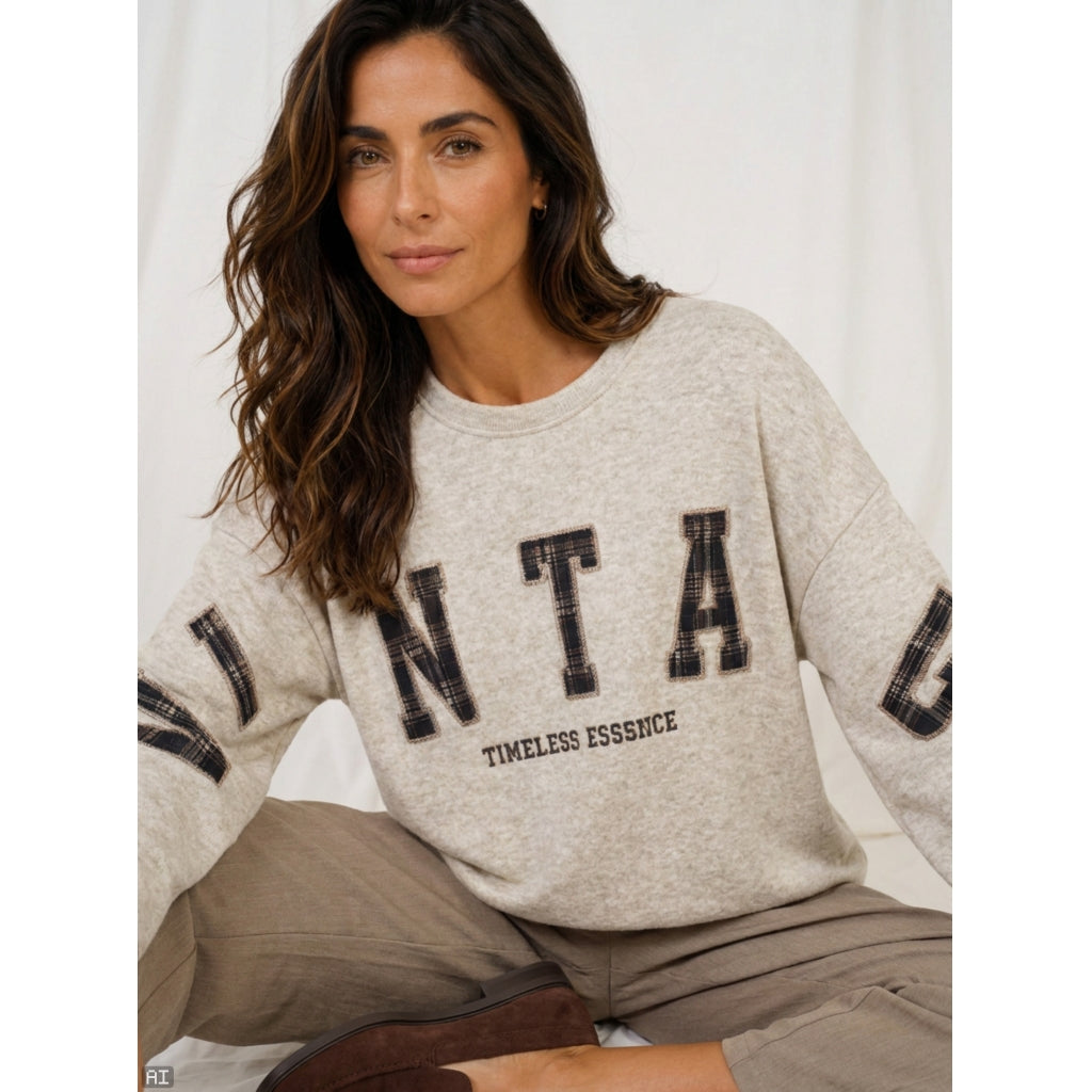 Vintage Pullover - Marta Du Château