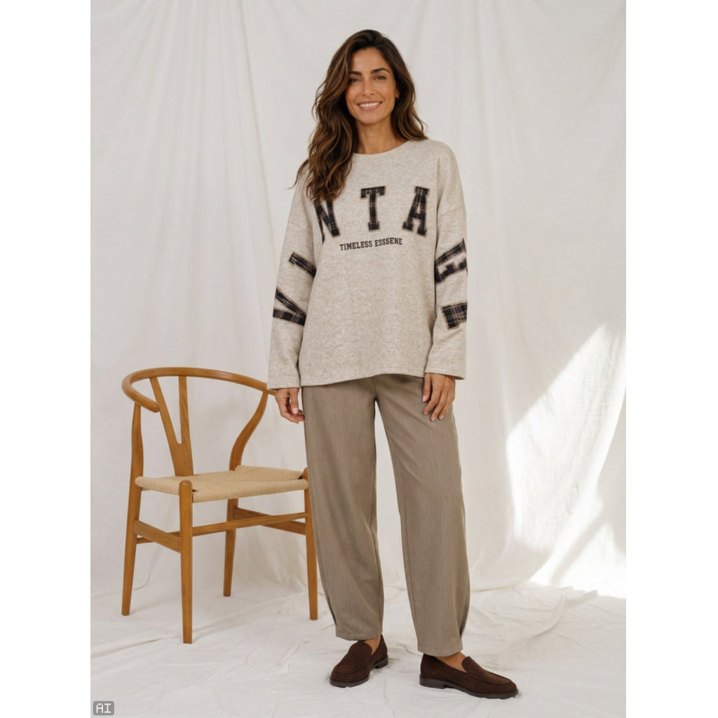 Vintage Pullover - Marta Du Château