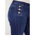 Como Flare Button Jeans - Isay