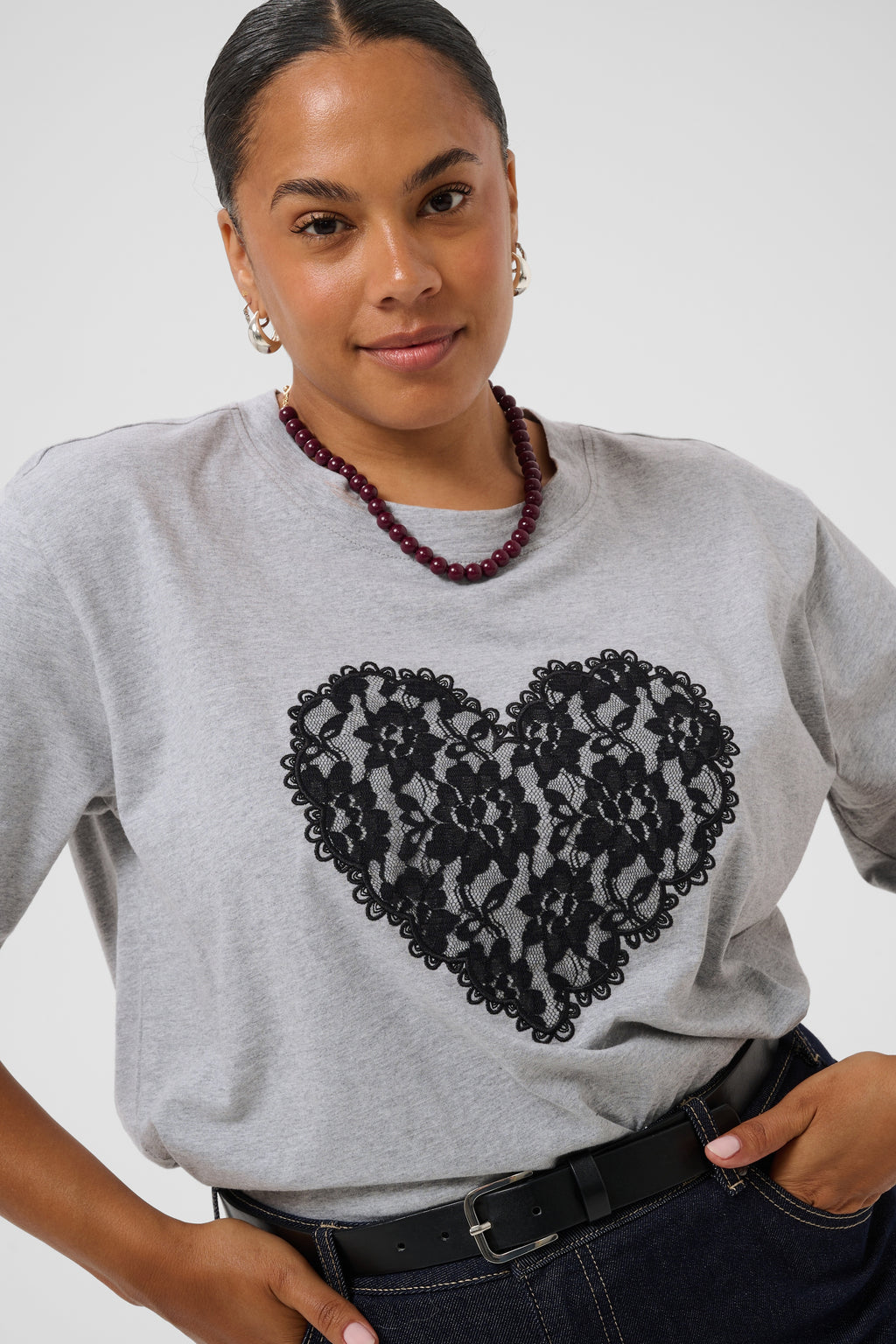 Glorina T-shirt – Kaffe Curve