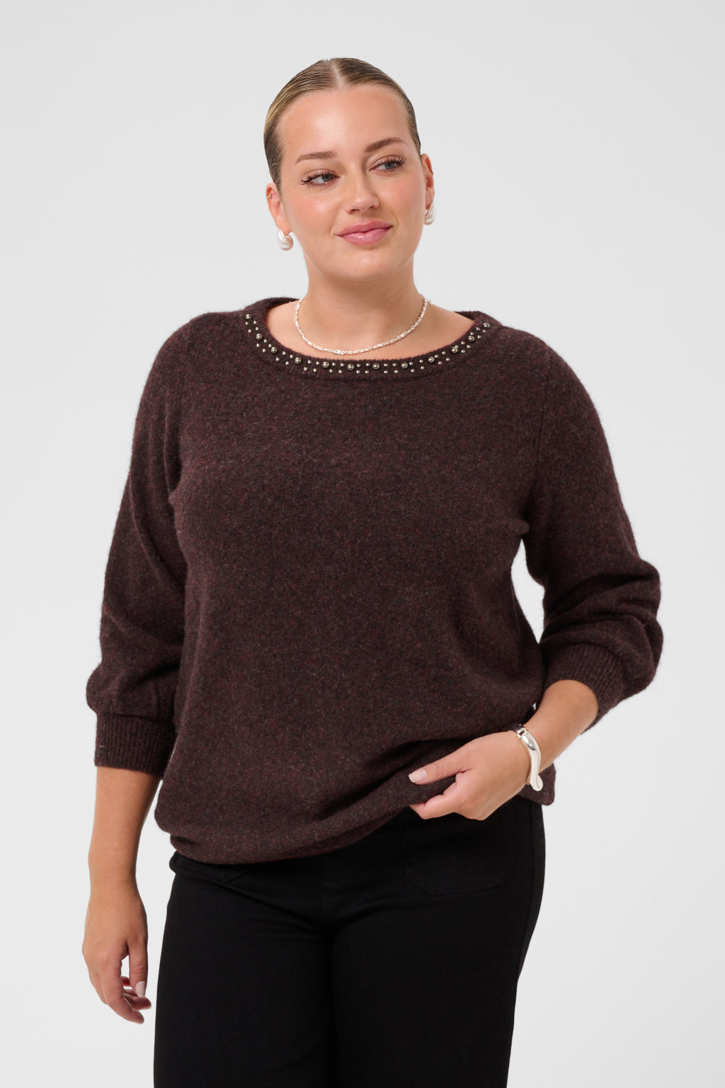 Selia Pullover – Kaffe Curve