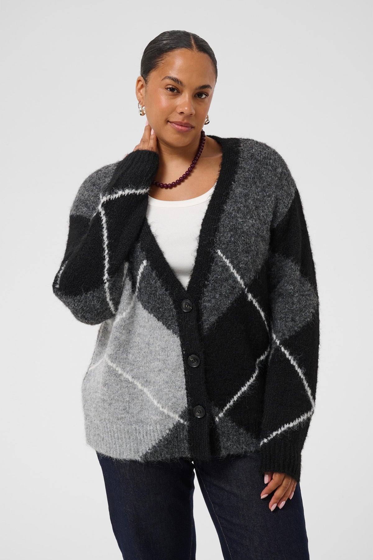 Kit Cardigan – Kaffe Curve