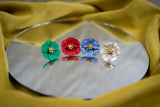 Flower small earrings, BOW19