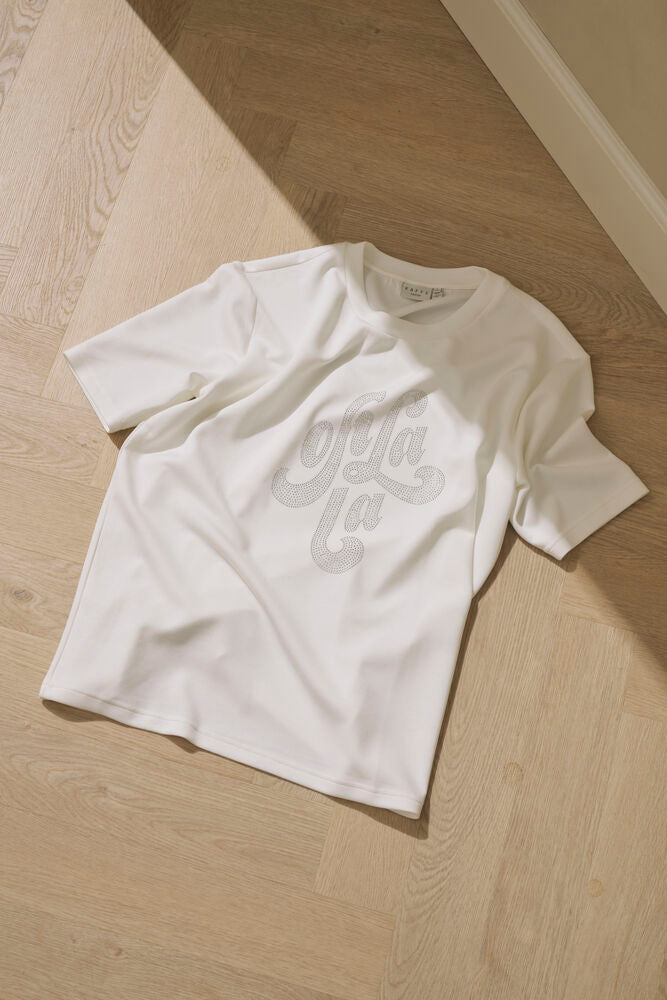 Rosa T-shirt, Kaffe Curve