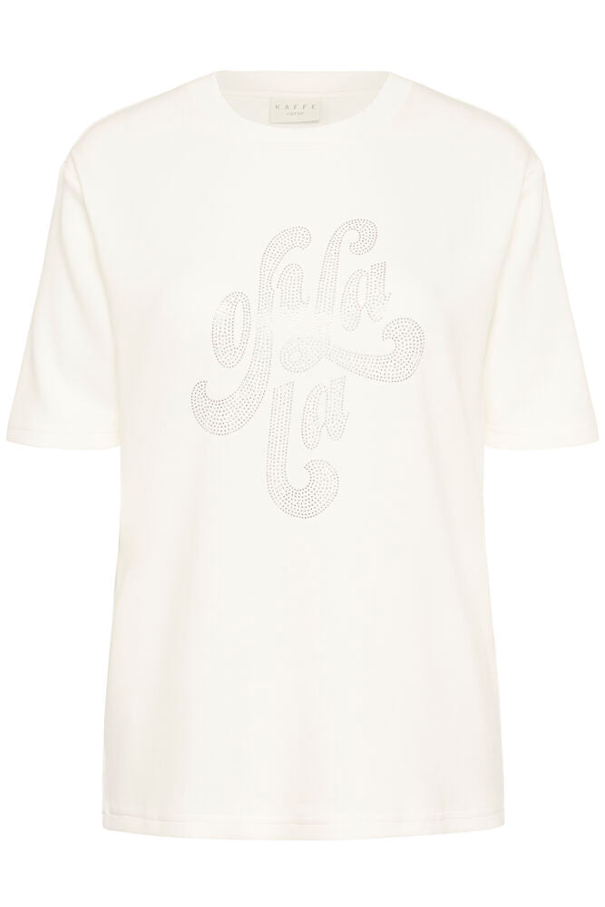Rosa T-shirt, Kaffe Curve