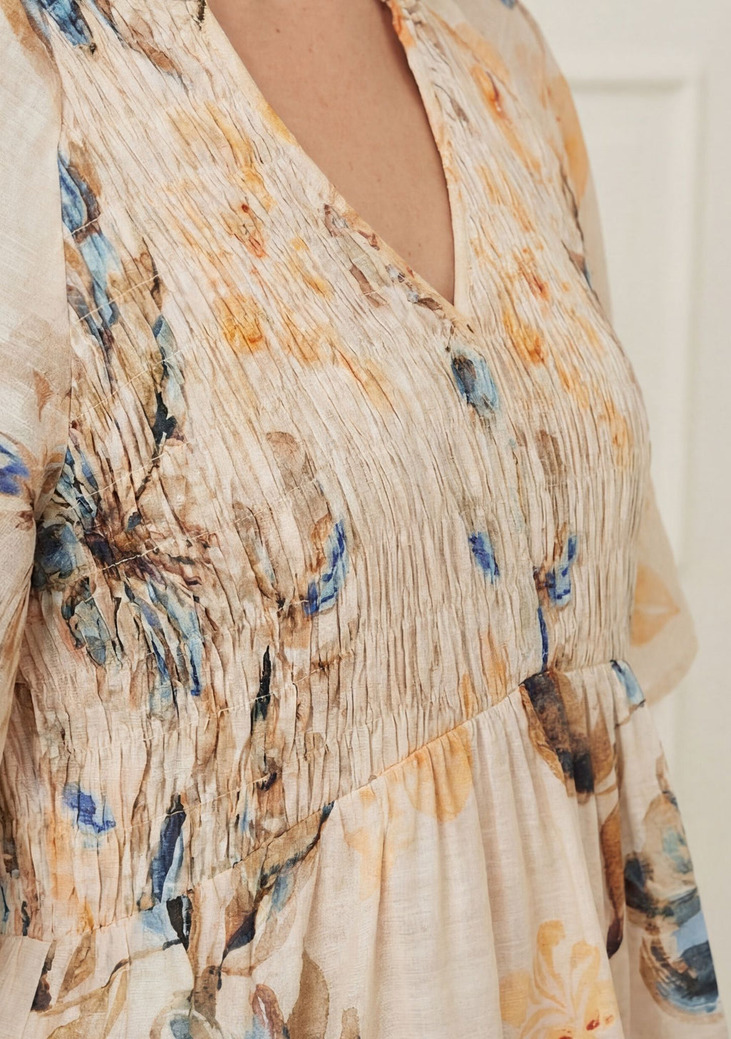 Margo print blus, Isay