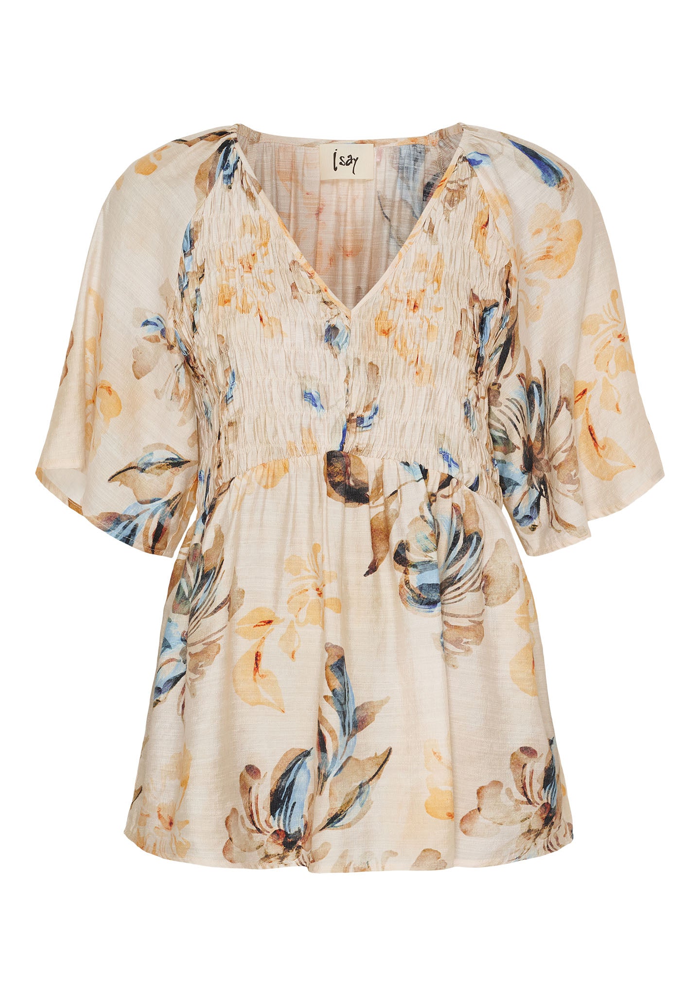 Margo print blus, Isay