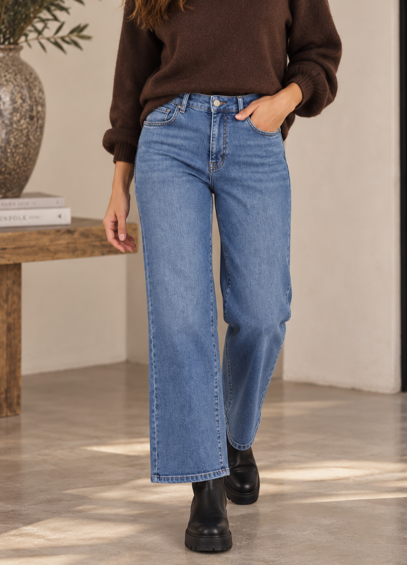 Portofino Classic Wide Jeans – Isay