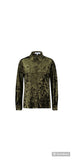 Bobie crushed velvet shirt, Red Button