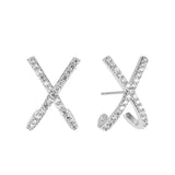 Cross earring large, by Jolima