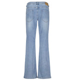 Colette 5-pockets, Red Button