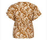 ViKomma s/s v-neck top, Vila
