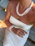 Biot pearl necklace, by Jolima