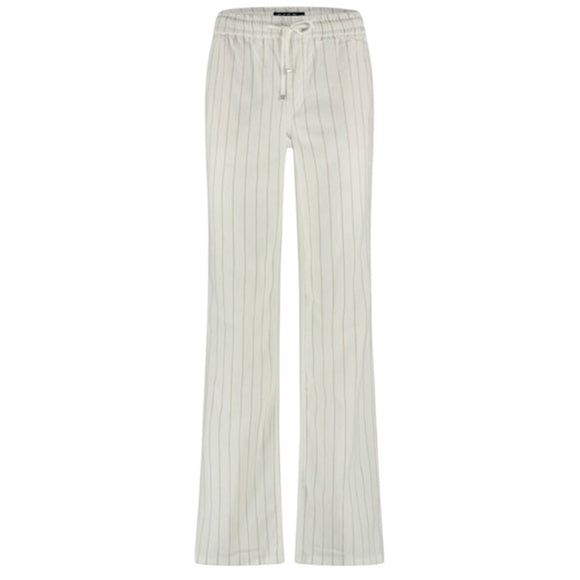 Colette cotton/linen pant, Red Button