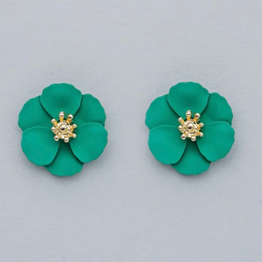 Flower small earrings, BOW19