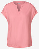 Shirtblouse w splitneck, Street One