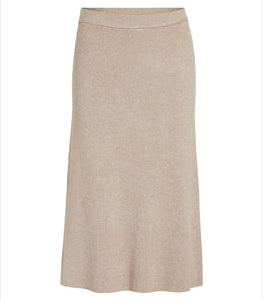 ViComfy a-line knit skirt, Vila