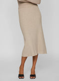 ViComfy a-line knit skirt, Vila