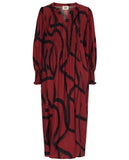 Ane v-neck dress, Isay