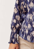 Melba printed blouse, Isay
