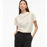 ViElmina funnel neck top, Vila