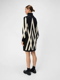 Ray rollneck knit dress, Object
