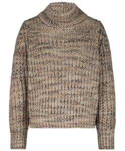 Cocoon multi knit, Red Button
