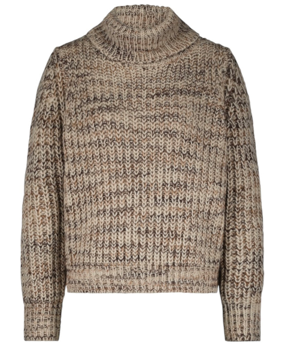Cocoon multi knit, Red Button
