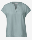 Shirtblouse w splitneck, Street One