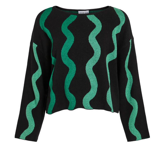 ViScribbi knit top, Vila