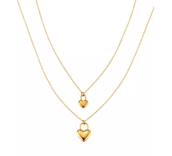 Heartlocker necklace, by Jolima