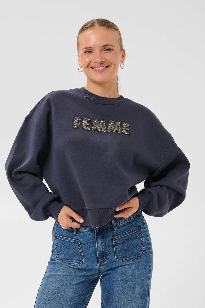 Melanie Sweatshirt- Kaffe