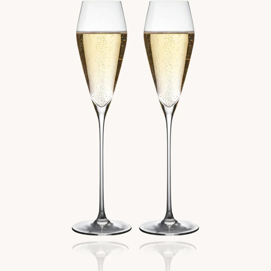 Champagne glas 2 pack - Flûte Diamante