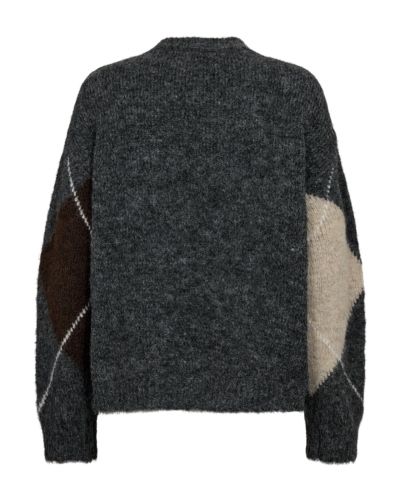 Lulu Mönstrad Pullover – Freequent